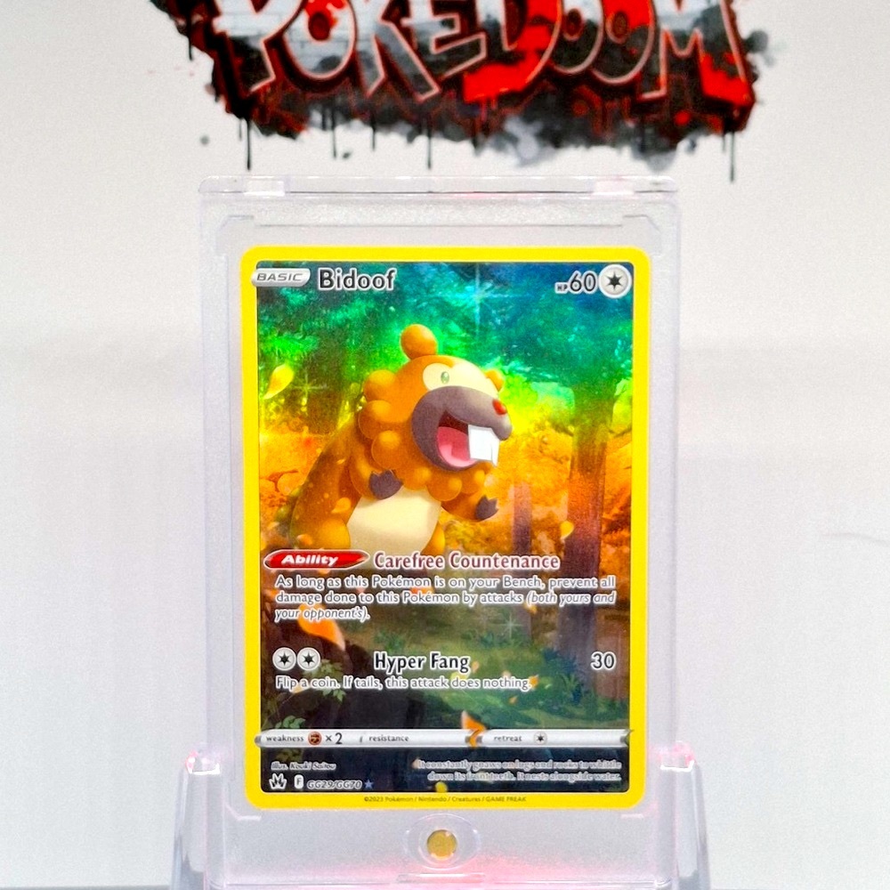Bidoof GG29/GG70 SWSH: Crown Z Galarian Gallery